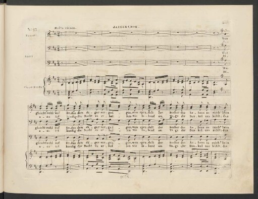 N° 15. Jäger Chor: Was gleich wohl auf Erden