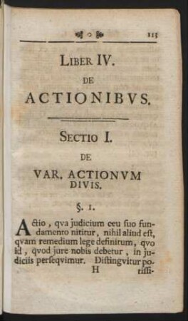 Liber IV. De Actionibus