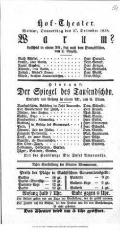 Der Spiegel des Tausendschön