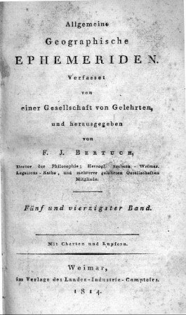 Viertes Stück December 1814