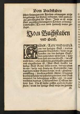 CXXVIII v-CXXIX r, Vom Buchstaben und Geist