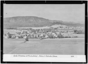 Großer Winterberg mit Reinhardtsdorf und Schöna