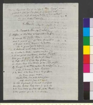Brief von Ligne, Charles Joseph Fürst von an Eybenberg, Karoline Esperance Marianne von