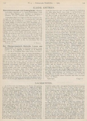 143-144 Kleine Kritiken