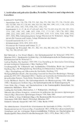 Quellen- und Literaturverzeichnis