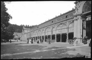 Marienbad. Kreuzbrunnen-Kolonnade (1888-1889) : Marienbad. Kreuzbrunnen-Kolonnade (1888-1889; H. Miksch, J. Niedzielski)