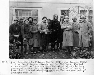 Erster Weltkrieg. Französiche Kriegsgefangene