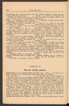 Capítulo III : Uno de tantos padres