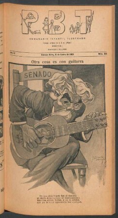 Otra cosa es con guitarra - [Caricatura]