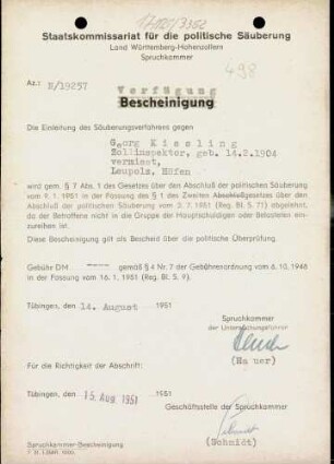 Kissling, Georg
