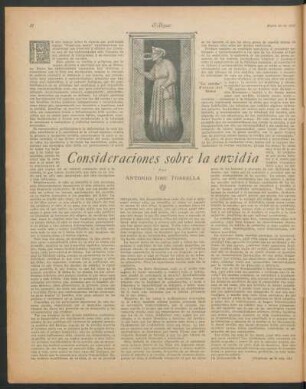 Consideraciones sobre la envidia