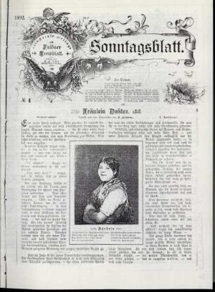 Ausgabe vom Sonntag, den 24. Januar 1892.