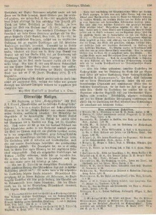 549-552 Literarische Notizen