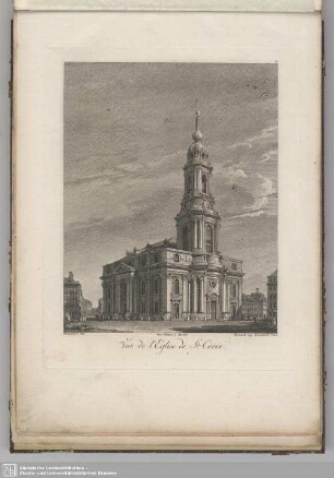 Vue de l´Eglise de St. Croix