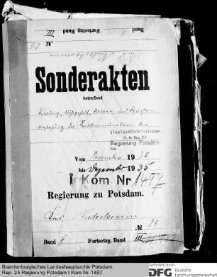 Besoldung, Ruhegehalt, Witwen- und Waisenversorgung der Kreiskommunalbeamten im Kreis Niederbarnim