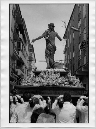 Alcala la Real. Costaleros mit Statue