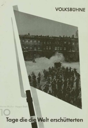 Theaterplakat: 10 Tage, die die Welt erschütterten