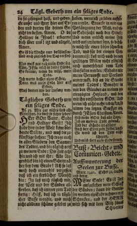 Buß-Beicht- und Communion-Gebete.