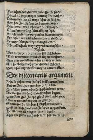 Des dritten actus argument