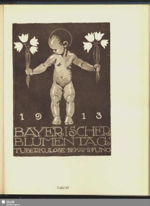 Bayerischer Blumentag Tuberkulose-Bekämpfung