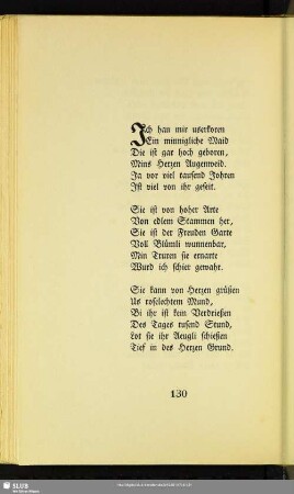 [Ich hab mir userkoren]