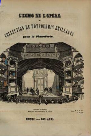 L' écho de l'opéra : ou collection de potpourris brillants sur des thèmes les plus favoris des nouveaux opéras ; arrangés pour le piano, 35. Bianca e Fernando