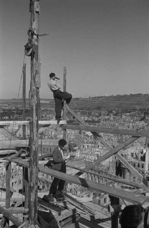 Aufnahmen vom Neumünsterturm in Würzburg