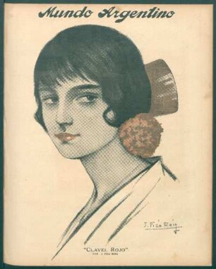 "Clavel rojo" [Dibujo]