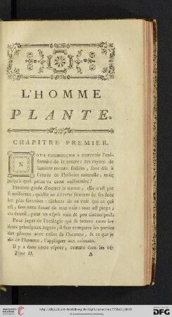 L'Homme Plante