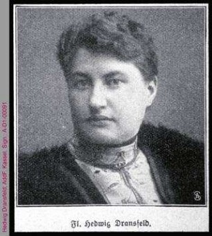 Porträt von Hedwig Dransfeld