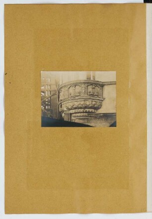 Erker: Ansicht (aus: Skizzen- und Fotoalbum 20)
