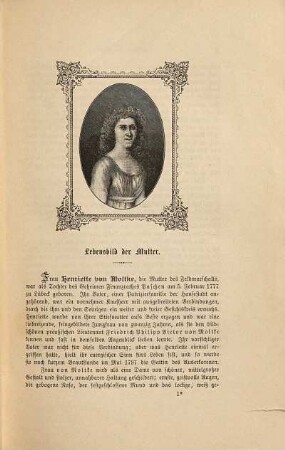 Gesammelte Schriften und Denkwürdigkeiten des General-Feldmarschalls Grafen Helmuth von Moltke, Bd. 4, Briefe, Sammlung 1. Briefe des General-Feldmarschalls Grafen Helmuth von Moltke an seine Mutter und an seine Brüder Adolf und Ludwig