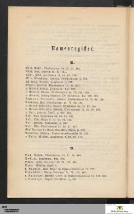 Namenregister