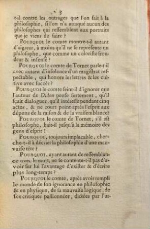 Les Pourquoi : Réponse Aux Ridicules Quand De M. Le Tornet