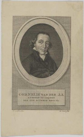 Bildnis des Cornelis van der Aa