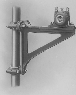 Verstellbare Säulenkonsole (Vogel und Schlegel) : Technikgeschichte | Maschinenbau | Maschinenelemente | Lager (außer Kugellager), Kupplungen