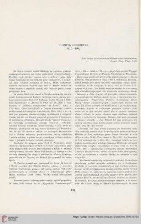 45: Ludwik Grodecki : 1910-1982