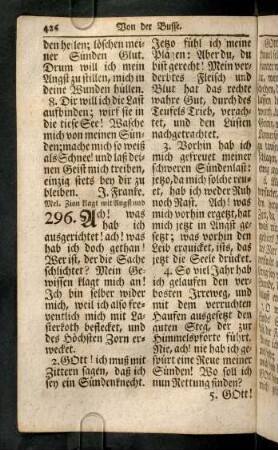 426-445, Ach! was hab ich ausgerichtet...