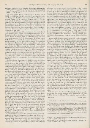 263-264 [Rezension] A complete concordance to Flavius Josephus