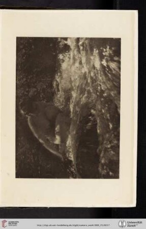 [Annie [Anne] W. [Wardrope] Brigman, III. The Brook, photogravure]