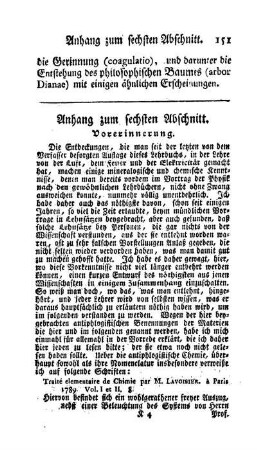 Anhang zum sechsten Abschnitt