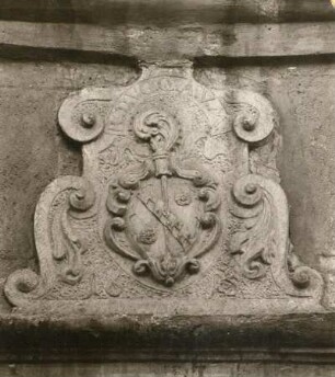 Wappen der Marienthaler Äbtissin Ursula Queitsch (gestorben 1638)