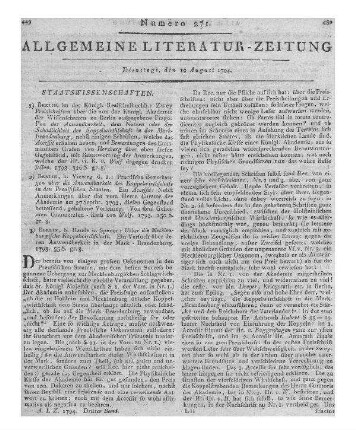 Smith, A.: Untersuchung über die Natur und die Ursachen des Nationalreichthums. Bd. 1. Aus dem Engl. übers. von Garve. Breslau: Korn 1794