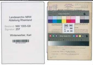 Entnazifizierung Karl Winterwerber , geb. 02.05.1909 (Bauingenieur)