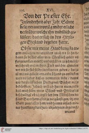 Von der Priesterehe