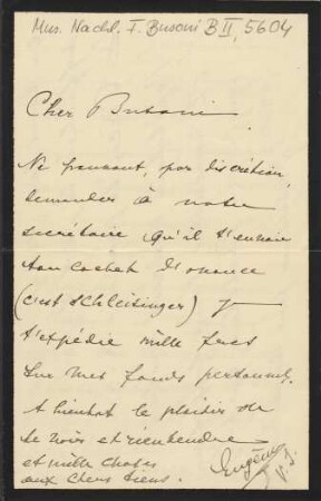 Brief an Ferruccio Busoni : 03.11.1905