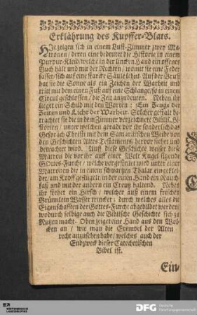 Erklährung des Kupffer-Blats.