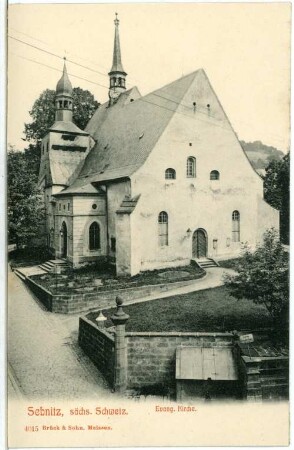 Sebnitz. Evangelische Kirche