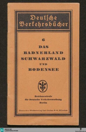 Das Badnerland, Schwarzwald und Bodensee