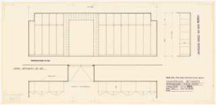 Evangelisches Diakonissenkrankenhaus Bethanien, Berlin-Kreuzberg Umbau. Zentralküche: Schrankwand 1:20